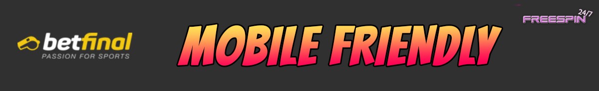 Betfinal Casino-mobile-friendly