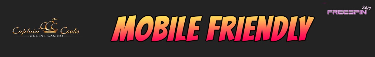 Captain Cooks Casino-mobile-friendly
