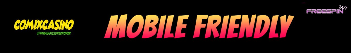 Comix Casino-mobile-friendly