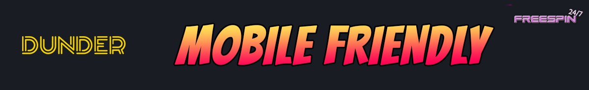 Dunder Casino-mobile-friendly