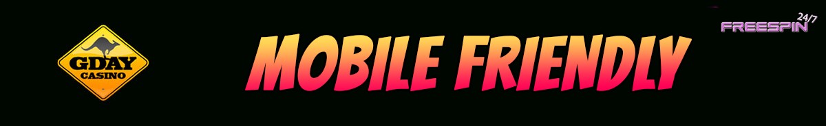Gday Casino-mobile-friendly