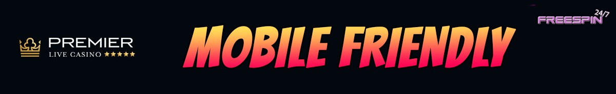 Premier Live Casino-mobile-friendly