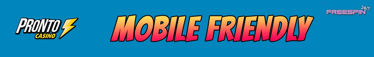 Pronto Casino-mobile-friendly
