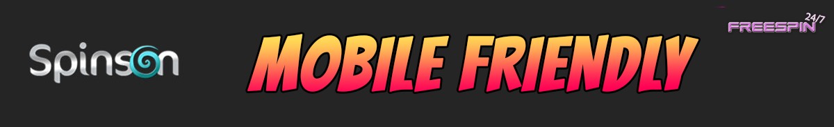 Spinson Casino-mobile-friendly