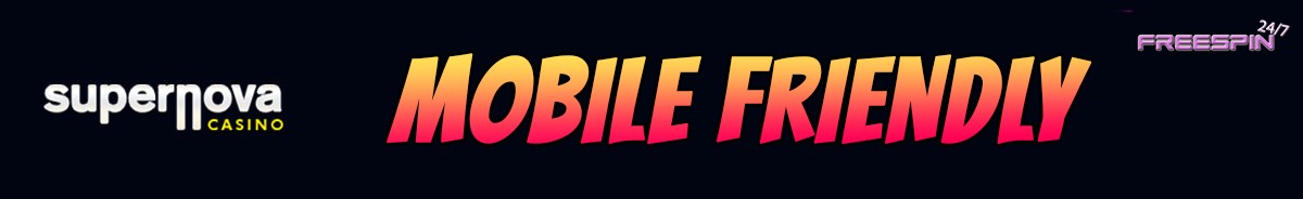 Supernova Casino-mobile-friendly